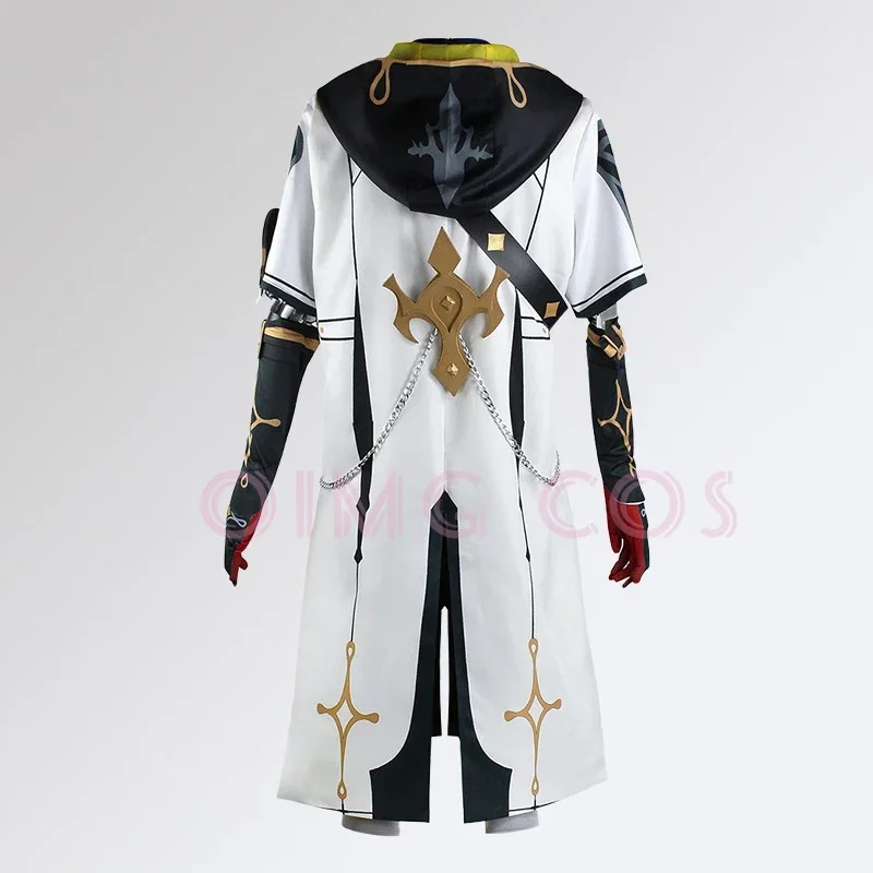 Anime Cosplay Albedo - CyGenshin Impact Albedo Costume Cosplay Parrucca