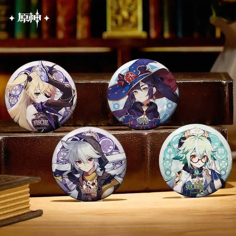 Anime Cosplay Albedo - Badge Originale di Durin, Albedo, Fischl,
