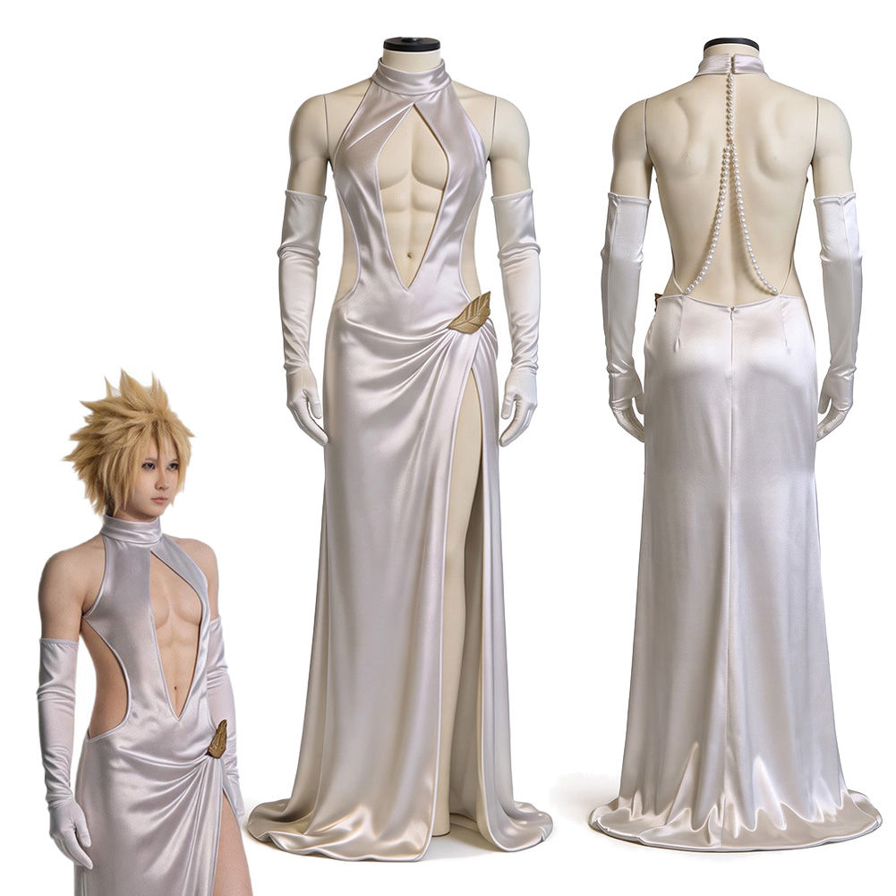 Anime Cosplay Outfits Female - Costume Cosplay FF7 Cloud Strife, Abito