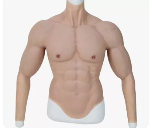Anime Cosplay Realistic - Costume Muscolare in Silicone da Uomo