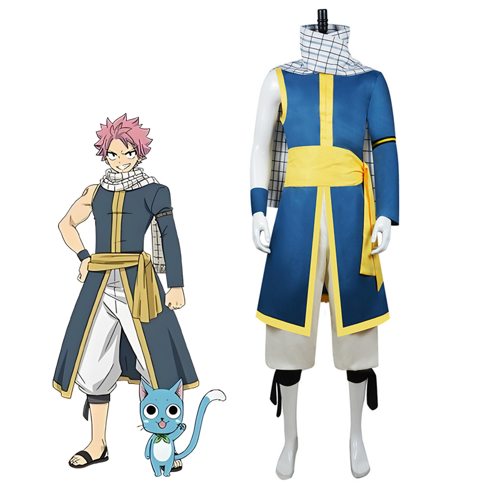 Anime Cosplay Nz - Costume cosplay Natsu Anime Fairy Tail