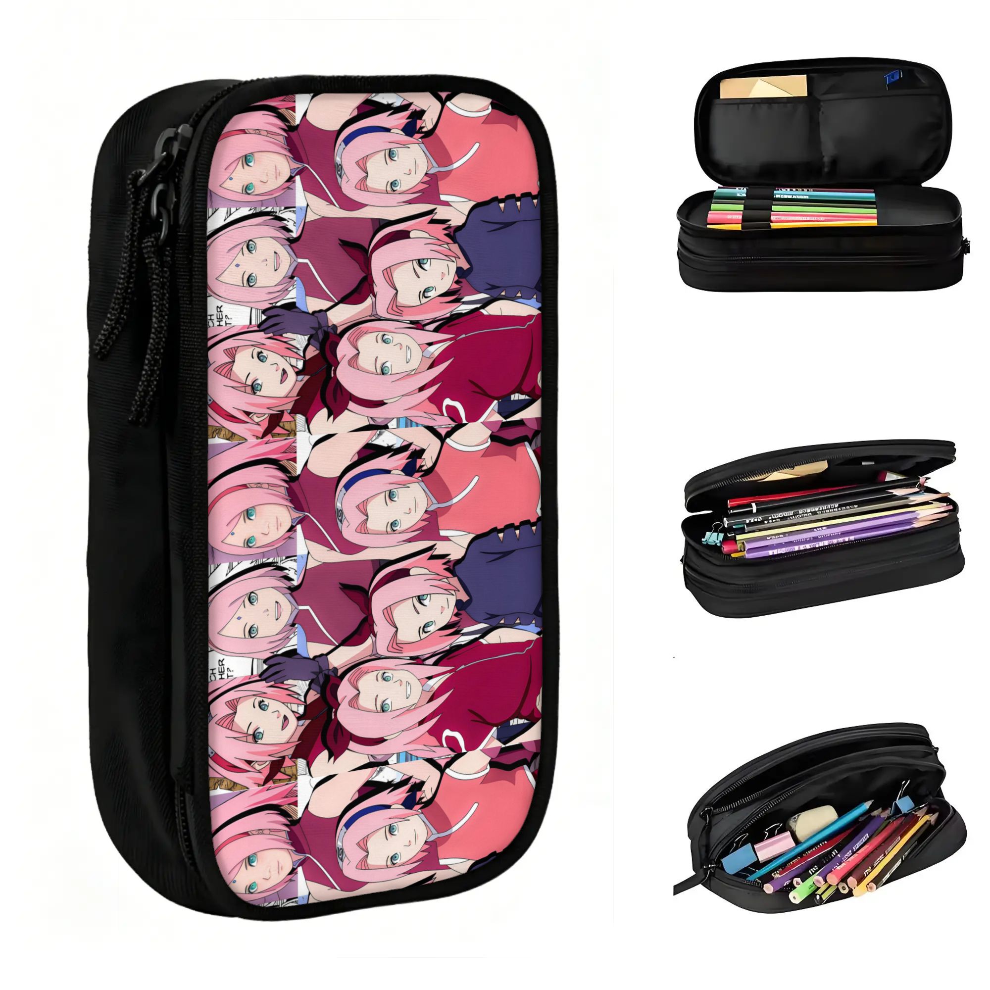 Anime Cosplay Korean Girl - Astuccio per matite coreano personalizzato Anime