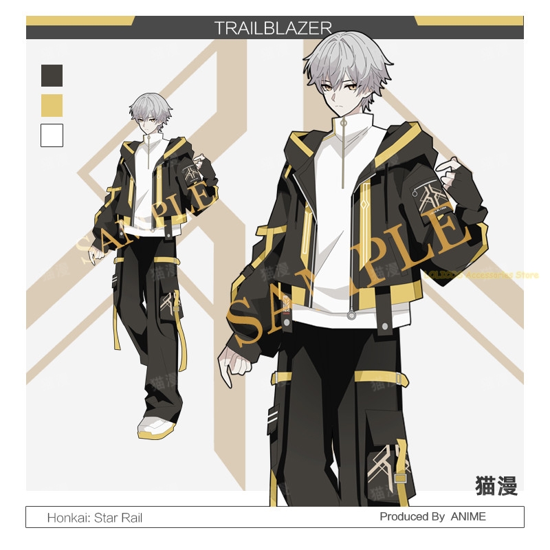 Anime Cosplay Seri - Gioco Honkai: Star Rail Trailblazer Serie