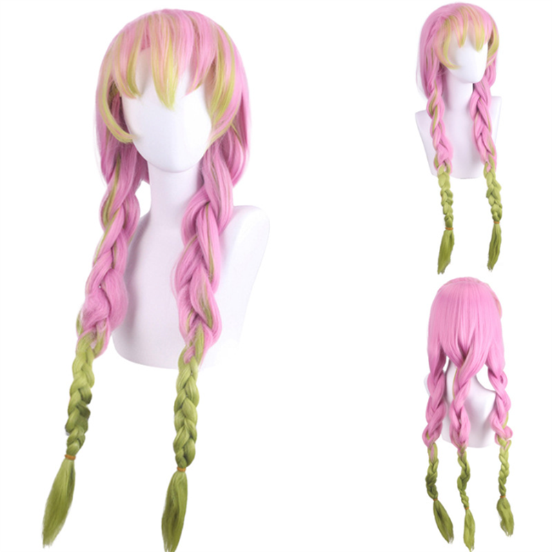 Anime Cosplay Realistic - 1:1 Halloween Demone Slayer Parrucca Cosplay