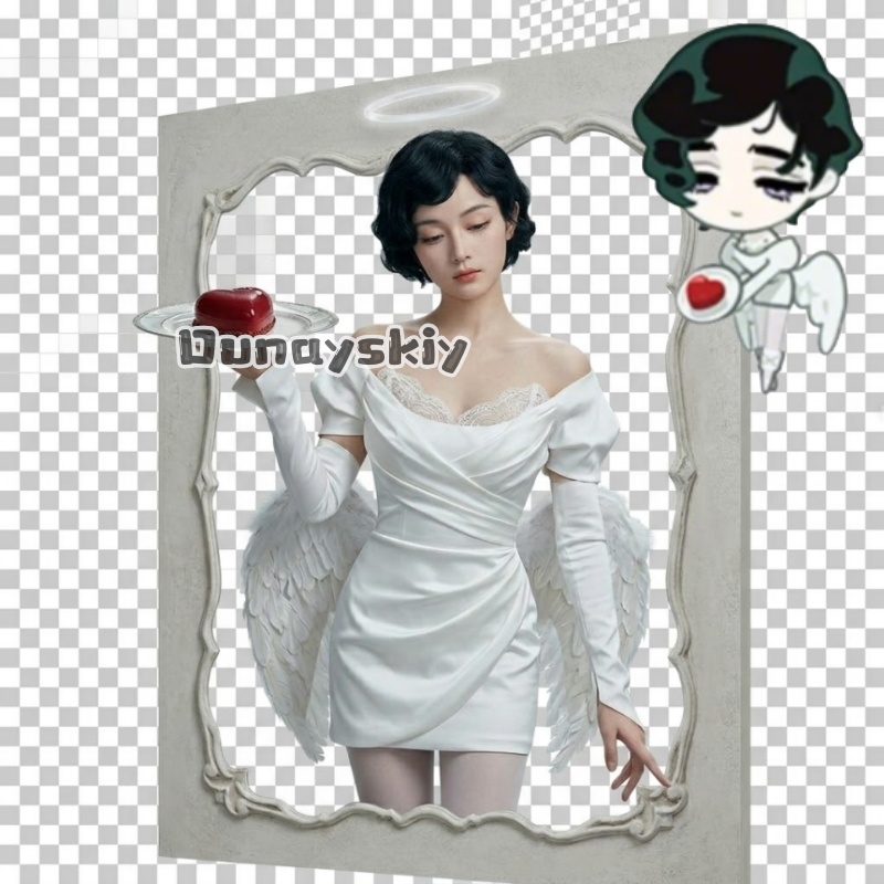 Cosplay Anime Black Hair - Nuovo Costume Cosplay Sua con Diagramma,
