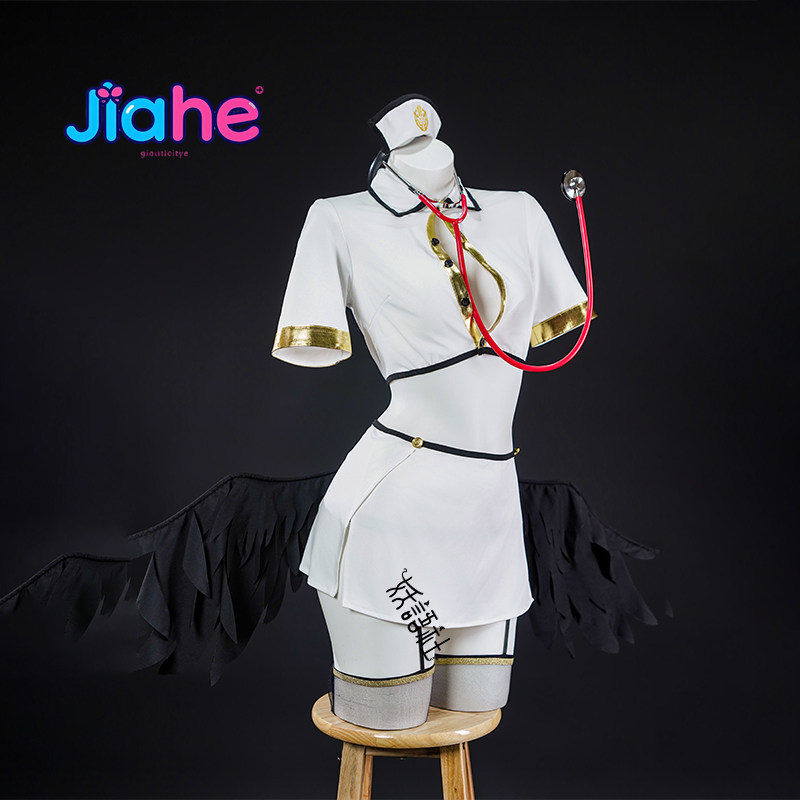 Anime Cosplay Albedo - Costume Cosplay Anime Overlord Albedo, Nuova