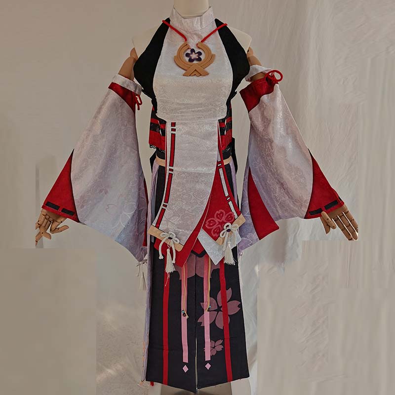 Yae Miko Set completo Guuji Ya - Cosplay Anime Yae Miko recensione e prezzo