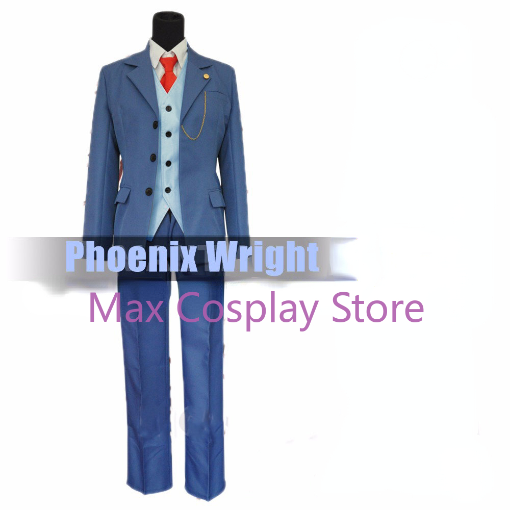 Max Phoenix Wright Costumi Cos - Anime Cosplay Nz recensione e prezzo