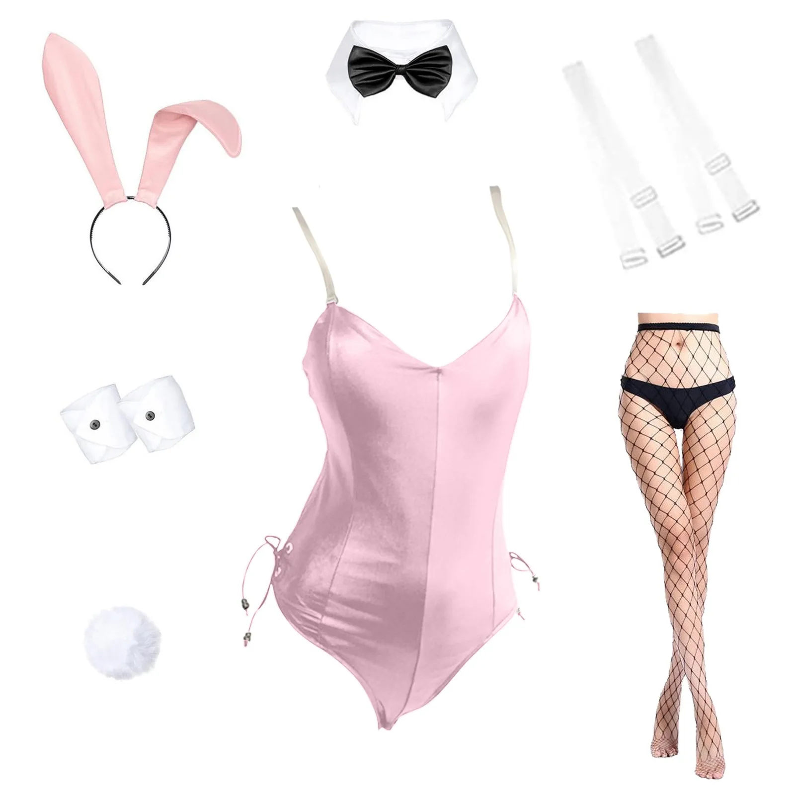 2025 Vestito da coniglietta da - Anime Cosplay Bodysuit recensione e prezzo