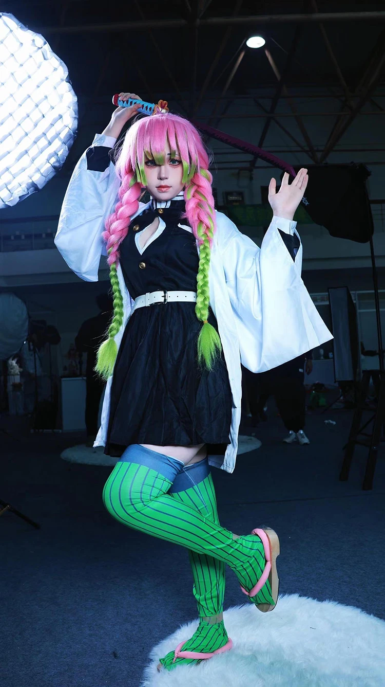Anime Kanroji Mitsuri Costume  - Anime Cosplay Demon Slayer recensione e prezzo
