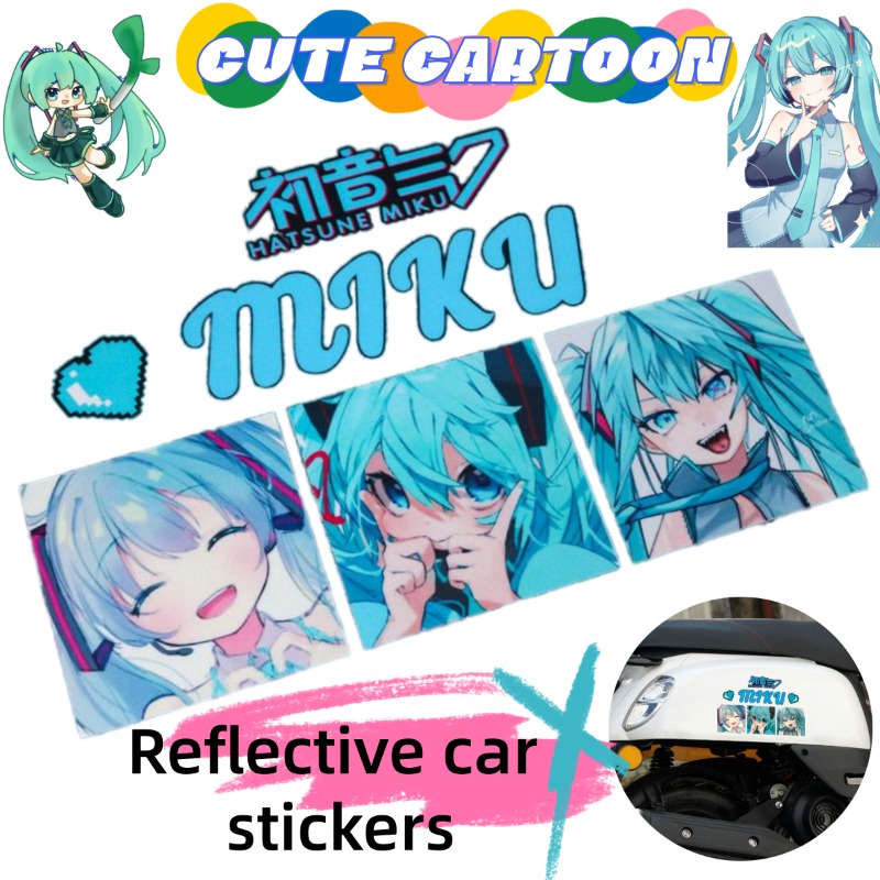 Nuovi Adesivi Riflettenti Crea - Anime Cosplay 2026 recensione e prezzo