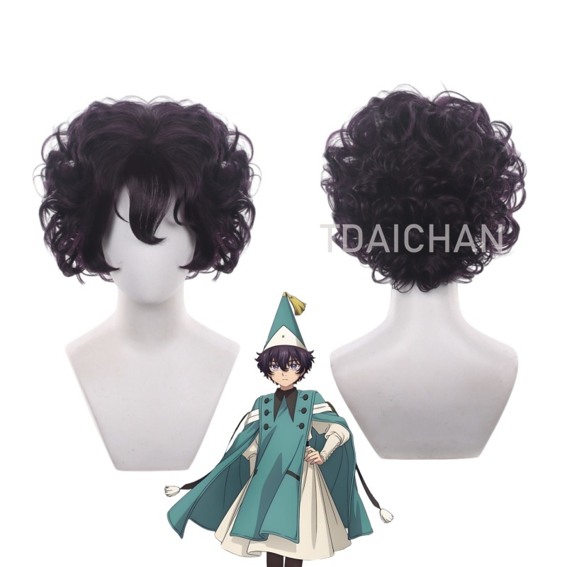 Parrucca Cosplay WITCH HAT ATE - Cosplay Anime Black Hair recensione e prezzo