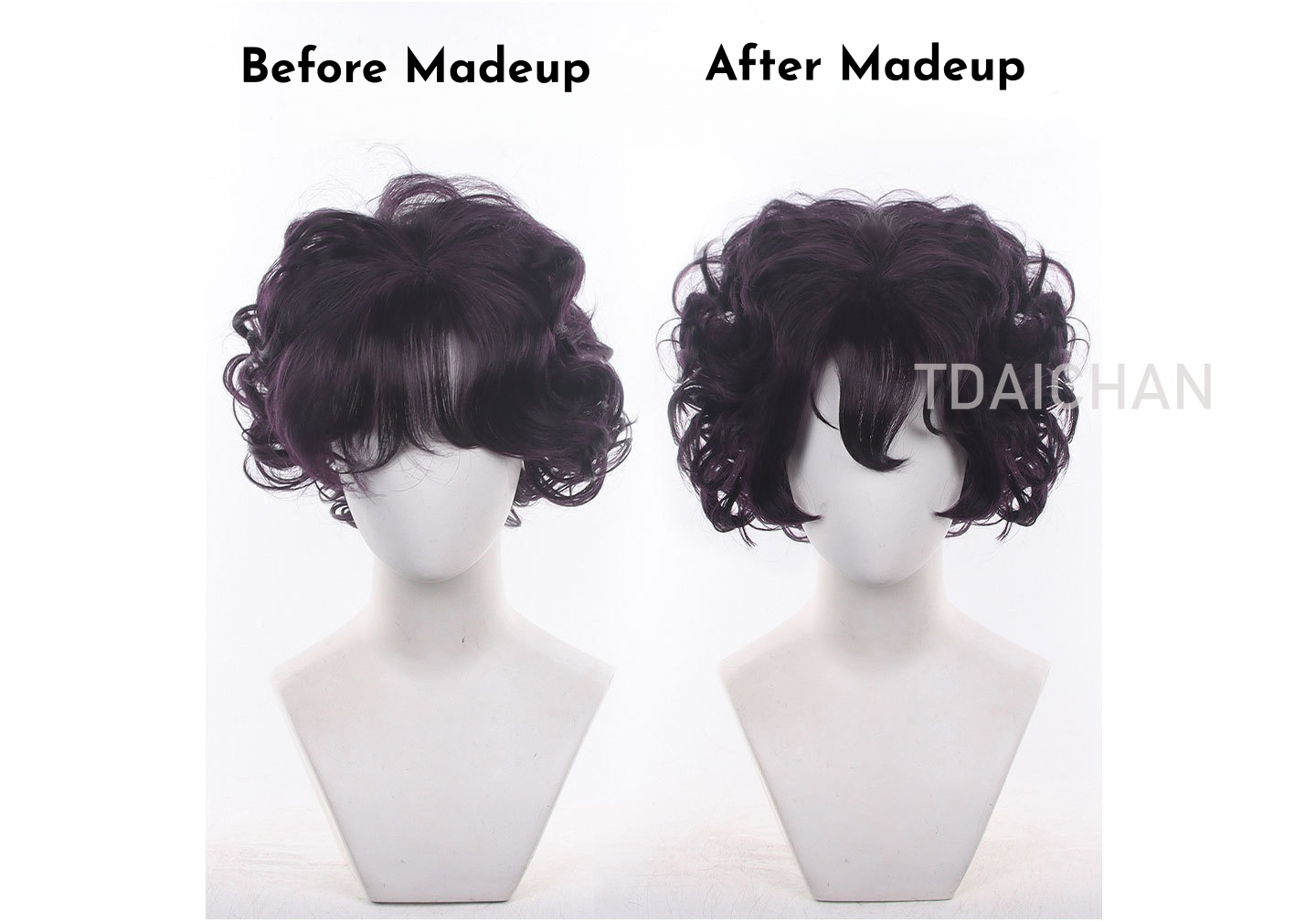 Parrucca Cosplay WITCH HAT ATE - Cosplay Anime Black Hair recensione e prezzo