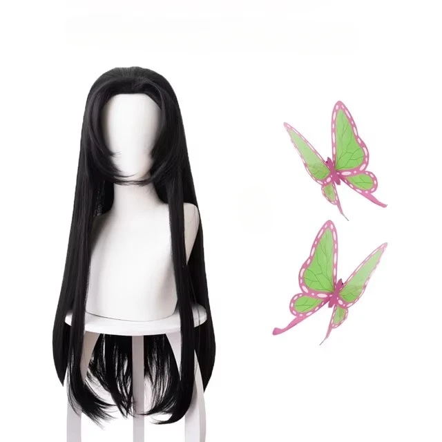 Parrucca Anime Kochou Kanae Ki - Cosplay Anime Black Hair recensione e prezzo