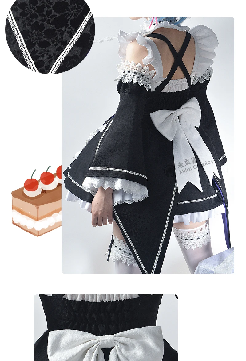 Costume Cosplay Rem - Abito da - Anime Cosplay Re Zero recensione e prezzo